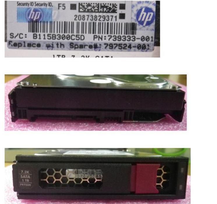 Hp Enterprise 1 Tb 6g 7.2k 3,5" Sata Lp Mdl Festplatte, 797524-001