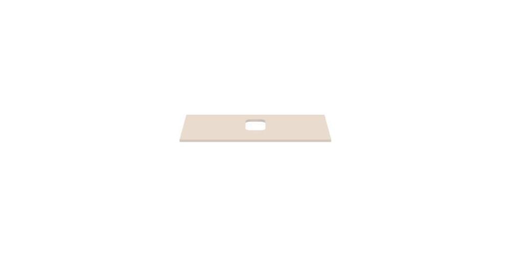 Ideal Standard T5411nf Wt-platte I.life B Mittigerausschnitt