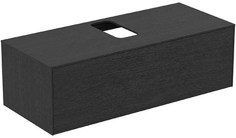 Is Wt-platte Conca Mittiger Ausschnitt 1202x505mm Eiche Geflammt