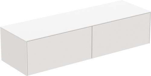 Is Wt-platte Conca Ohne Ausschnitt 1587x505mm Weiß