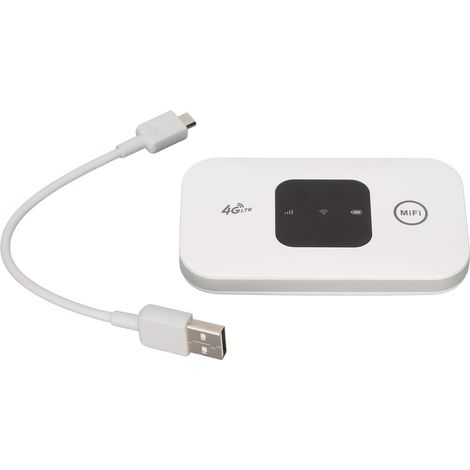 Tragbarer Internetzugangspunkt Mit 150 Mbit/s Highspeed-4g-sim-karte Und Starker Reichweite – Ideal Für Zuhause, Büro Und Reisen.