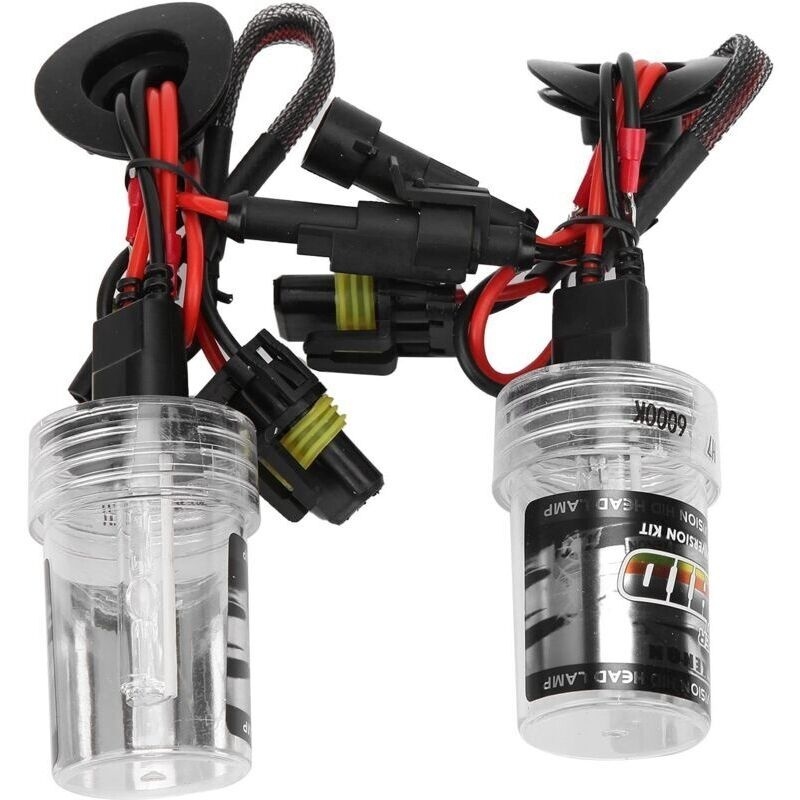 6000k Xenon-scheinwerferlampen, H7-sockel, 35w Auto-hid-scheinwerferlampe, 6000k, Superleistung, Überlastschutz, Universal 12v A