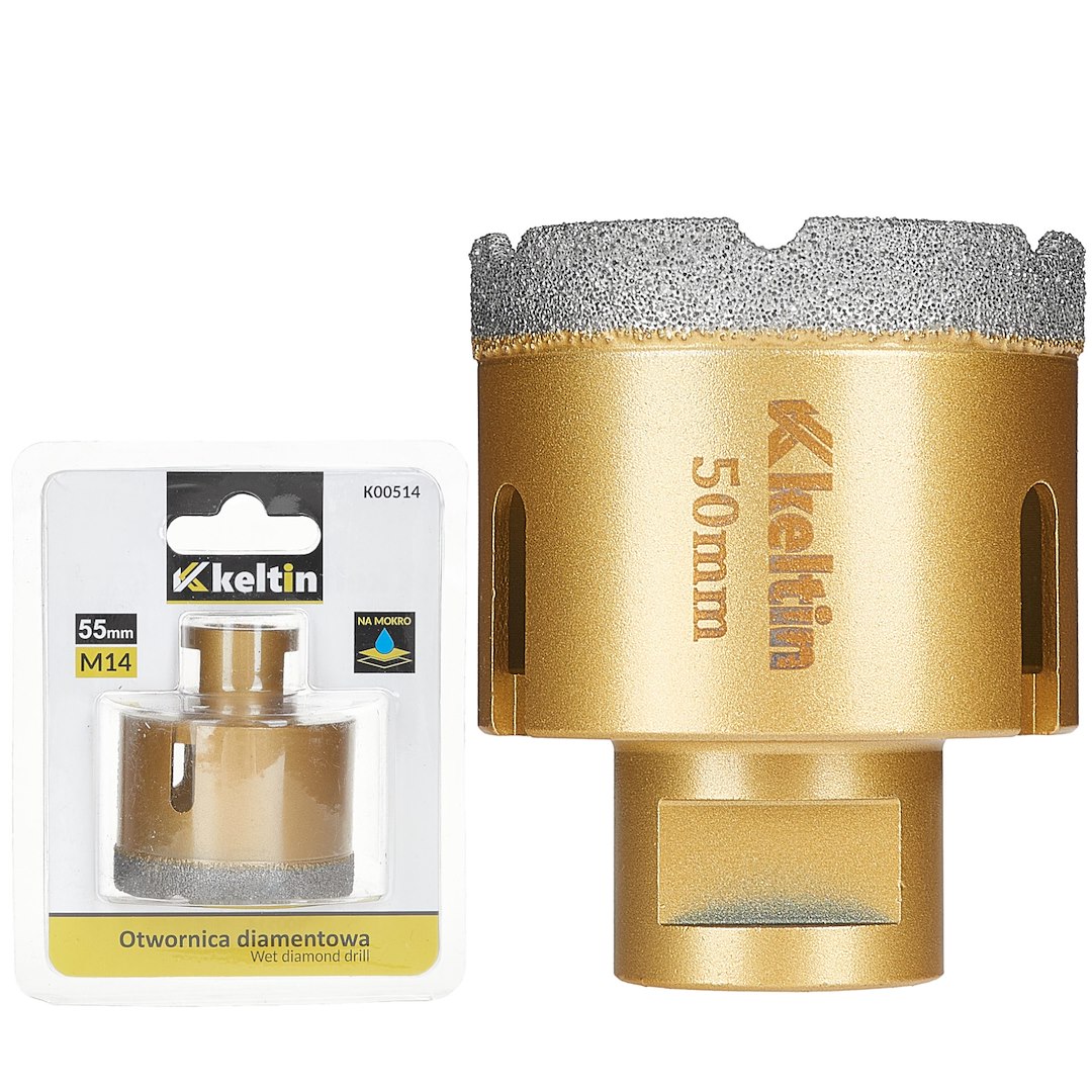 Diamant-lochsäge Für Steinzeug 55 Mm M14 (50)
