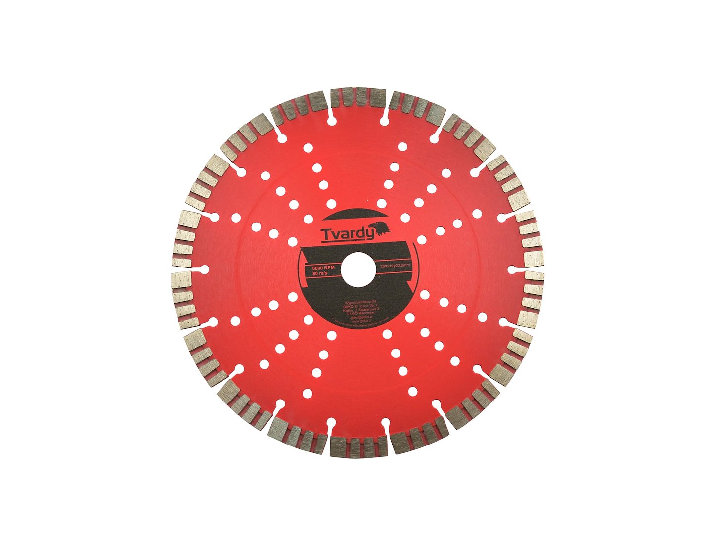 Segmentierte Diamantscheibe 230x12mm (25)
