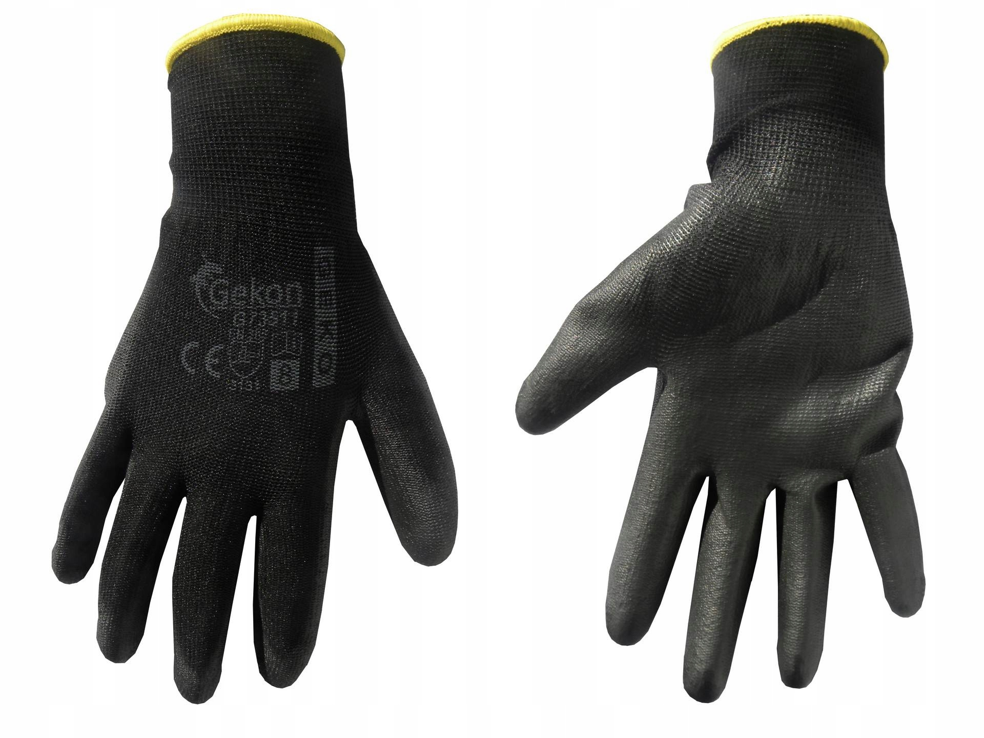 Geko Schutzhandschuhe Größe 8/schwarz/(12/300)