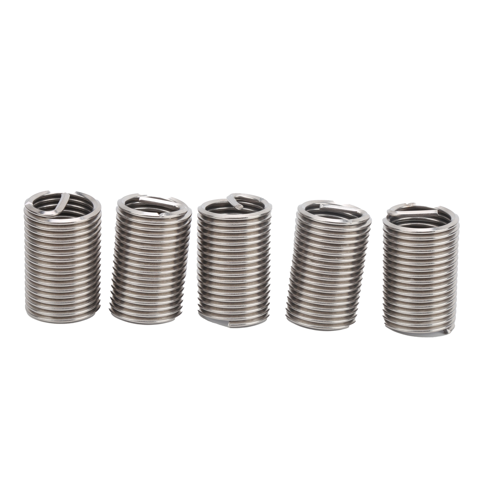 Satz Mit 5 Gewindeeinsätzen M20x2,5x2,5d Aus Edelstahl Sus304 Zur Gewindereparatur Und Zum Gewindeschutz