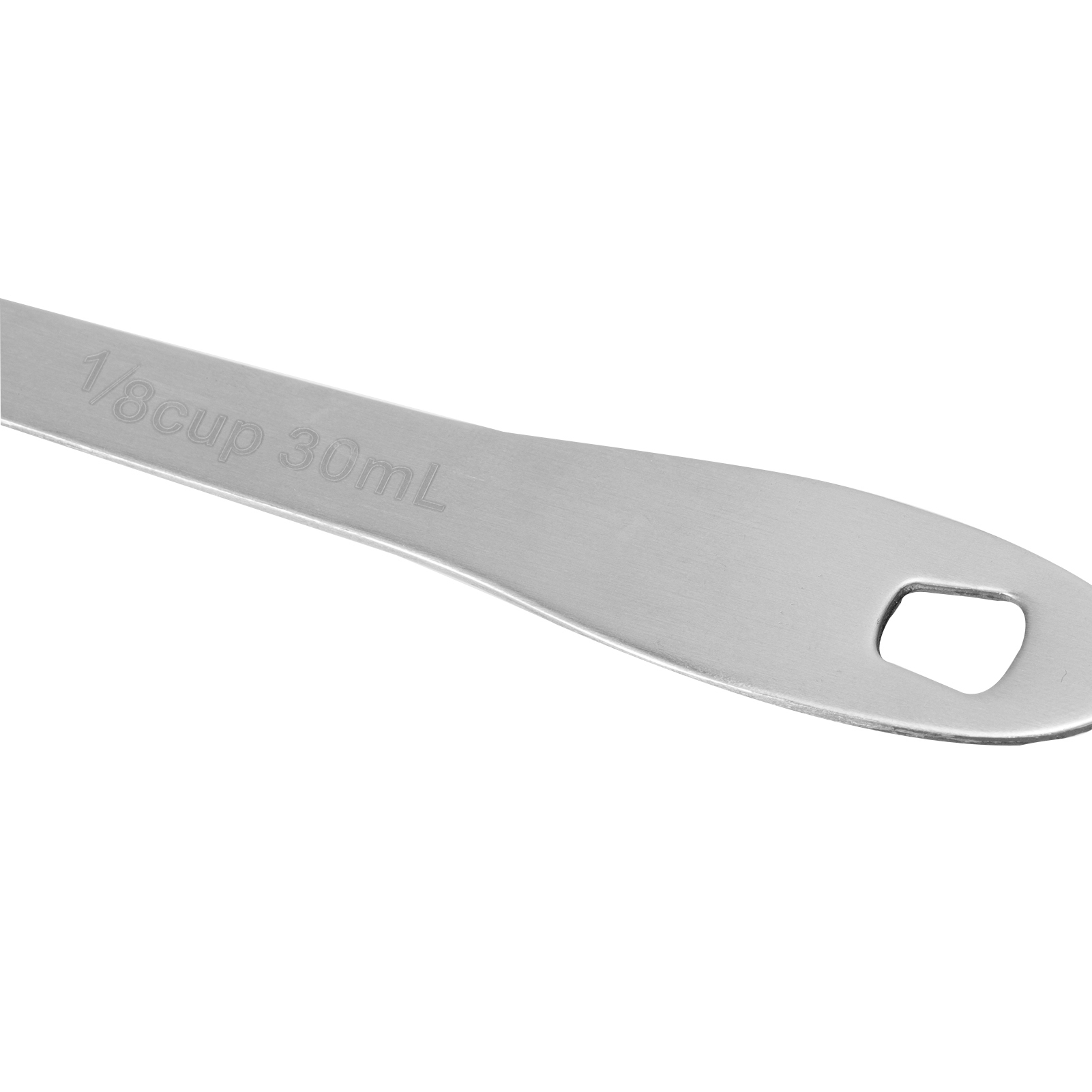 Langer Teelöffel Mit Skala – 2 Stück, 30 Ml – Silber – Lebensmittelechter Edelstahl