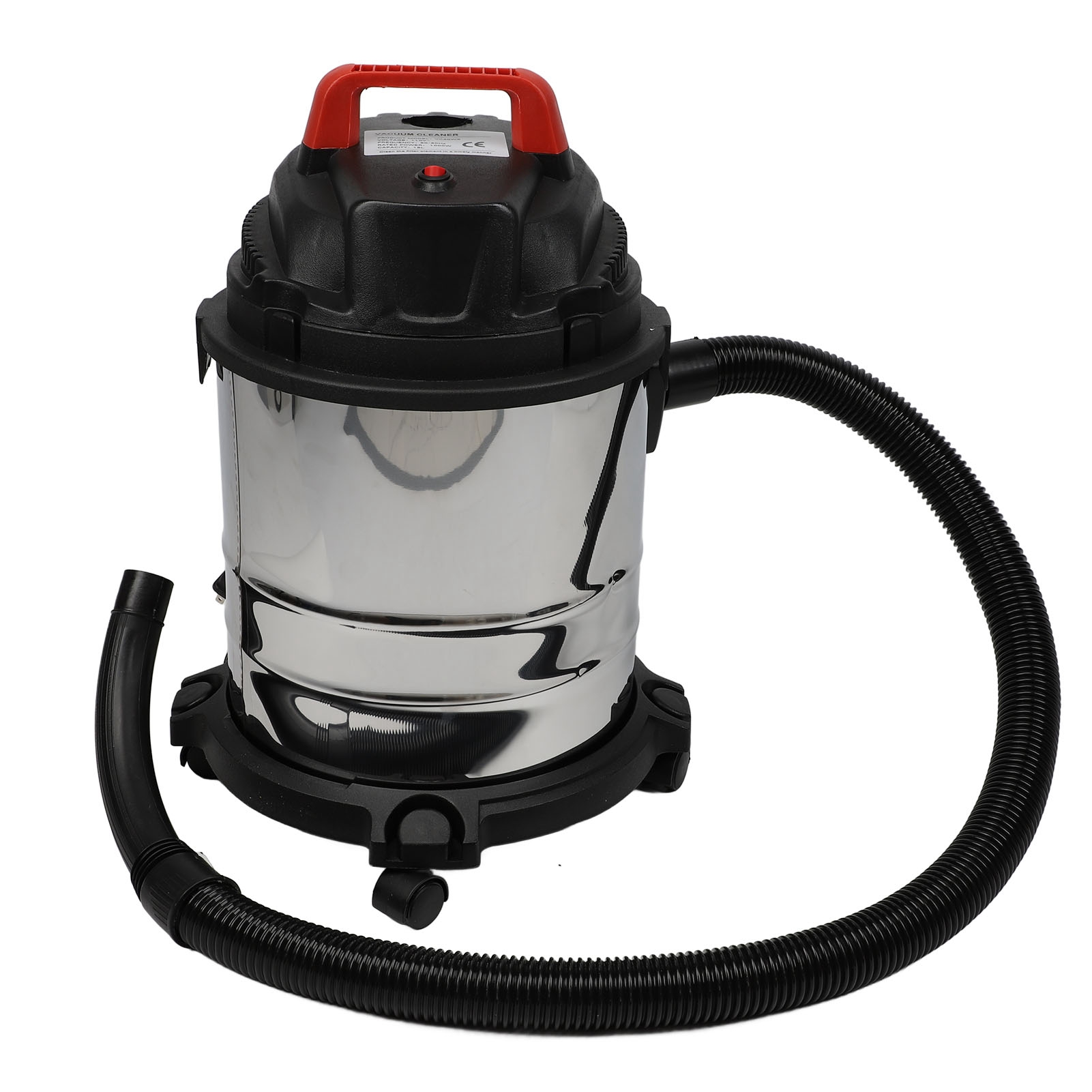 Professioneller Hochleistungs-nass-/trockensauger Aus Edelstahl, 1000 W, 18 L, Tragbar Mit Rollen, Für Salon- Und Autoreinigung