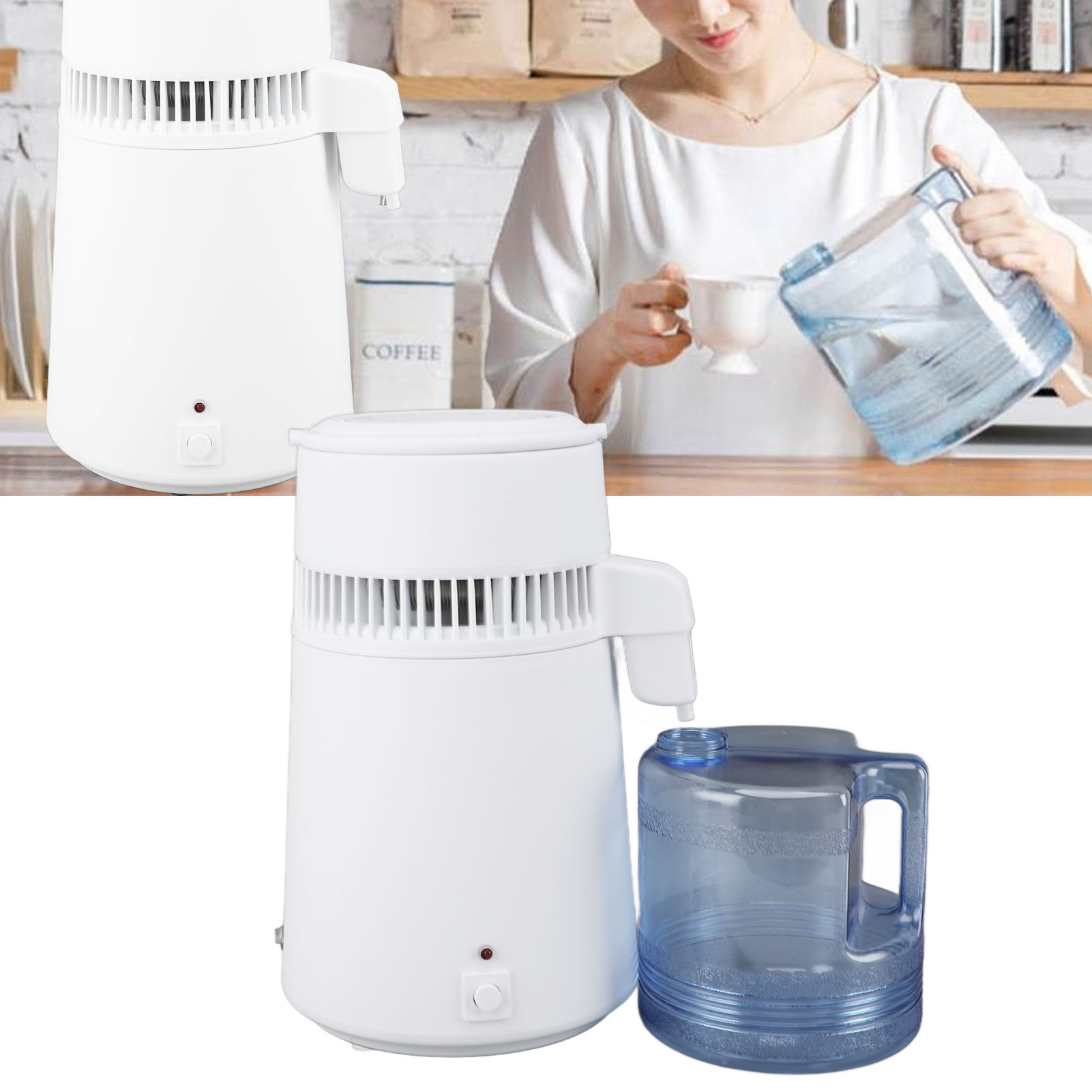 Automatischer 4-liter-wasserdestillierer Mit Temperaturschutz