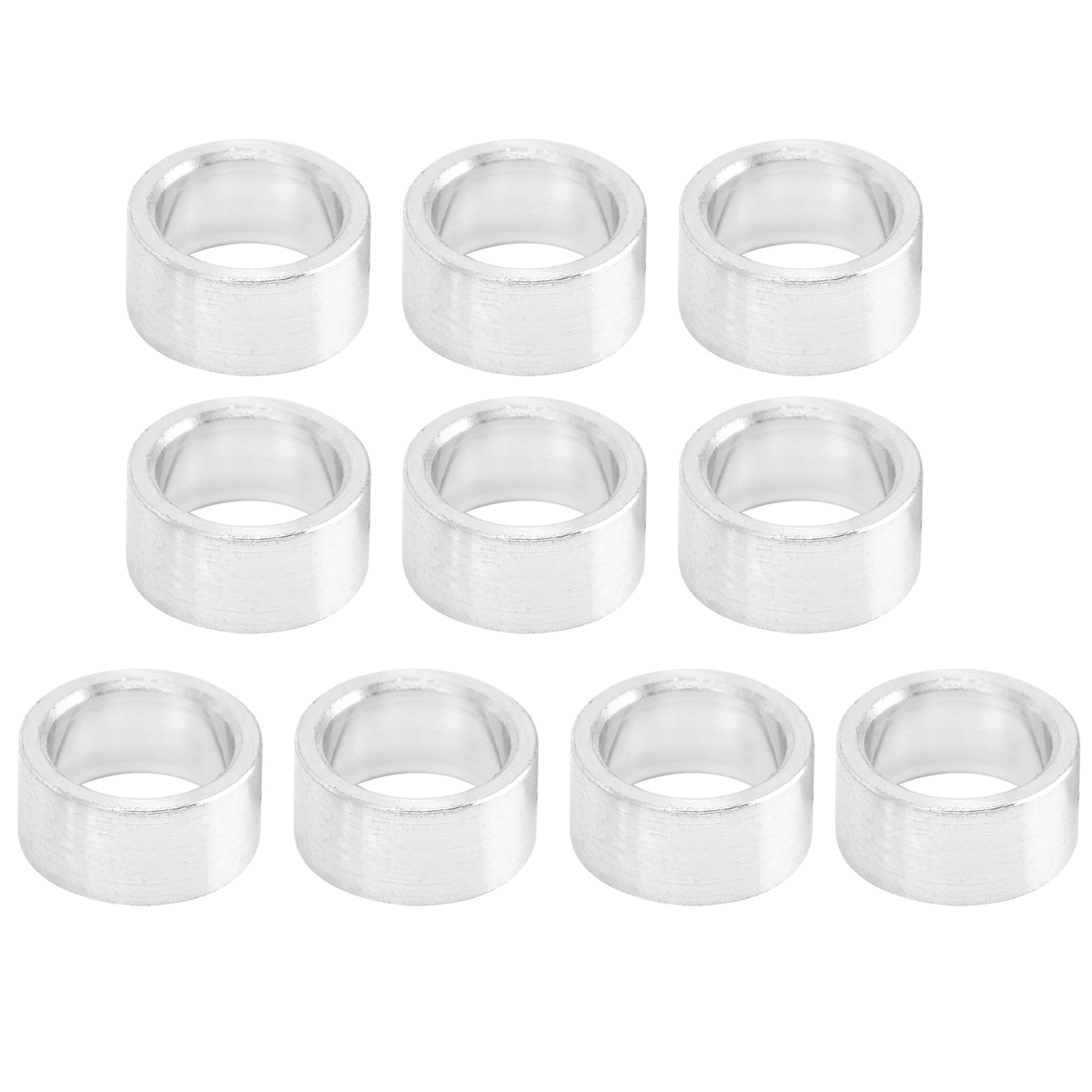 [dichtung] [aluminiumlegierung] 8 Mm Runder Distanzring [10 Stück] [distanzscheibe]