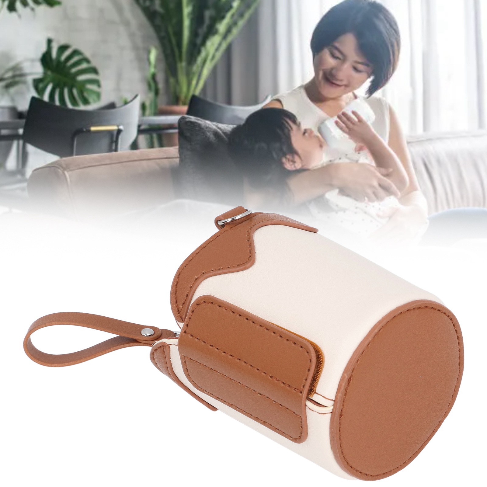 Tragbarer Usb-flaschenwärmer Mit 26 Temperaturstufen Für Zuhause, Familie Und Unterwegs – Geeignet Für Milch, Kaffee Und Saft – Sicher, Tragbar, Hochwertiges Material