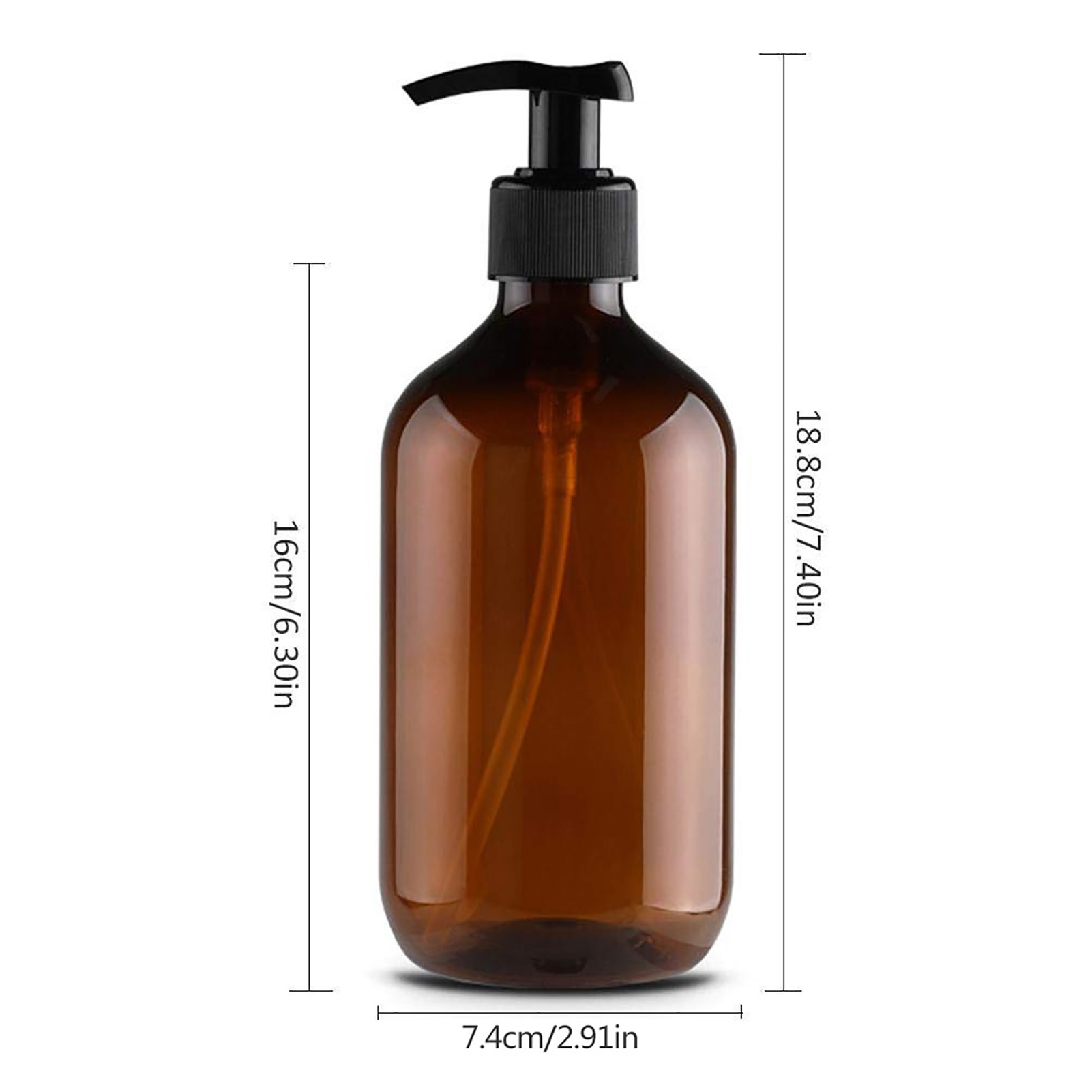Nachfüllbare Pumpspenderflaschen (4x), Shampooflaschen 2304, Lebensmittelechtes Pet, Hochwertiges Pp, Hitzebeständig Bis 70°c, Ideal Für Duschgels Und Flüssigseifen