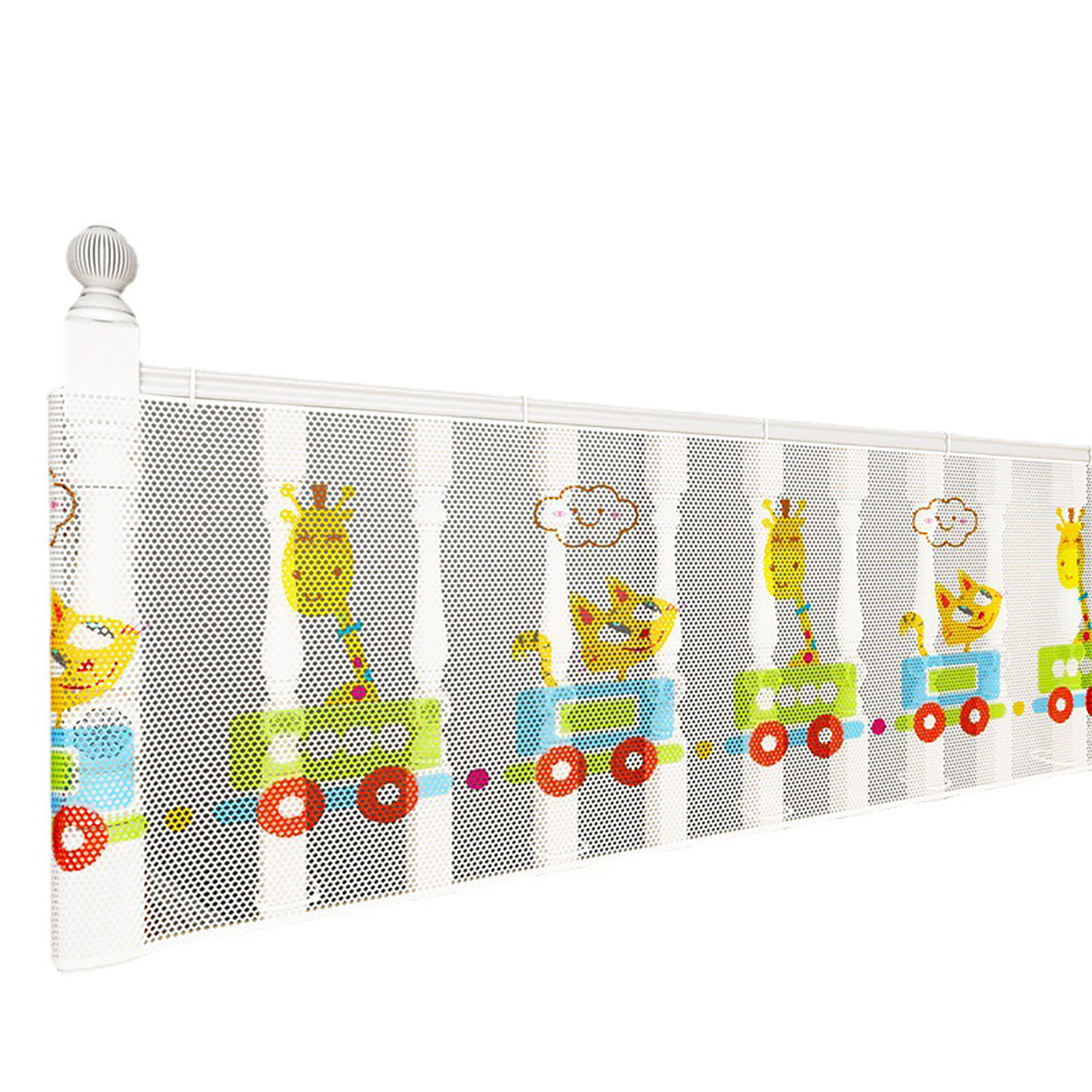 Transparentes Sicherheitsnetz Für Treppenschutzgitter - Wasserdichtes Babynetz 2 M X 79 Cm Mit Tiermotiven