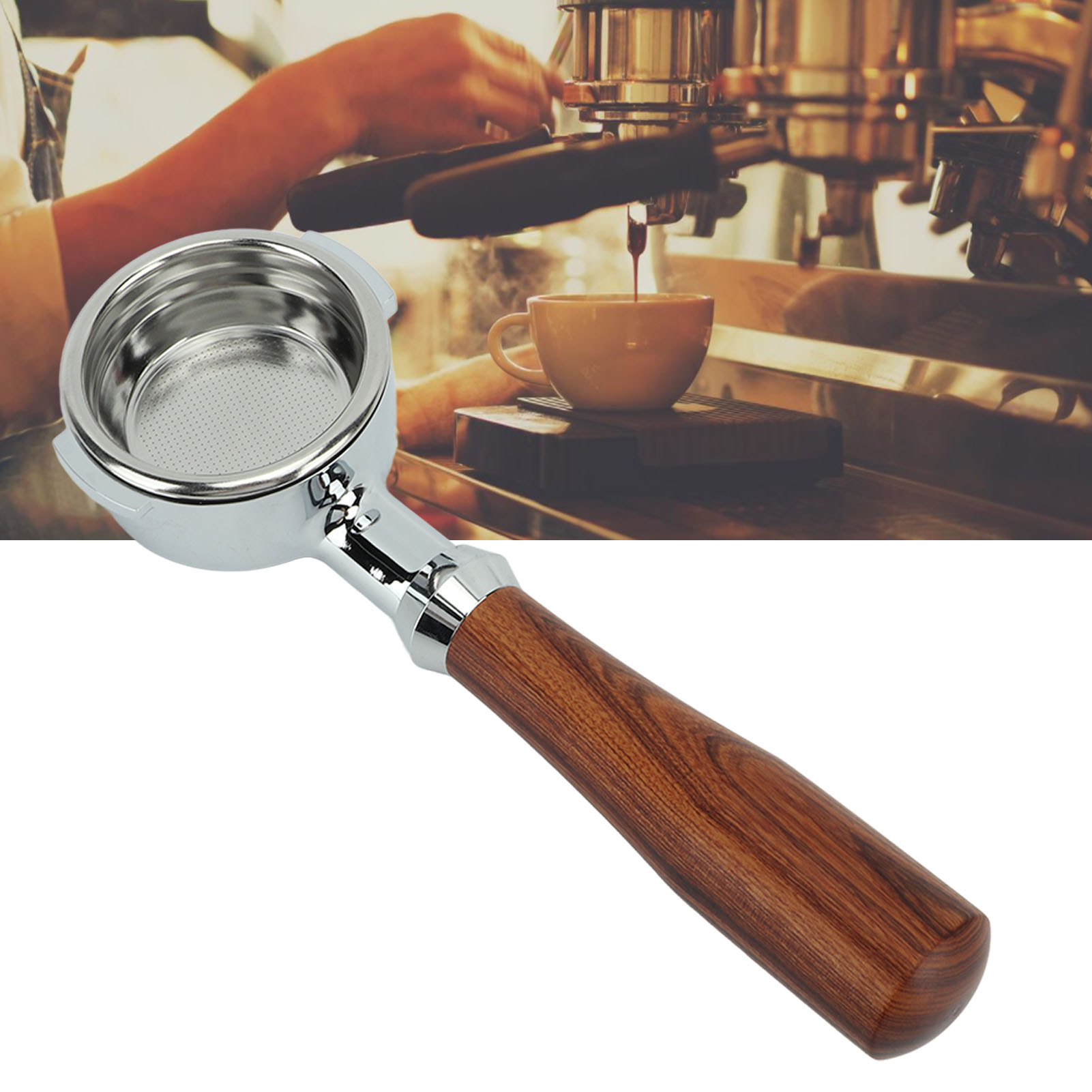 Siebträger 58 Mm E61 Naked Extraction Kaffeemaschine Mit Anpassbarem Design Aus Roter Aluminiumlegierung Für Espresso Zu Hause