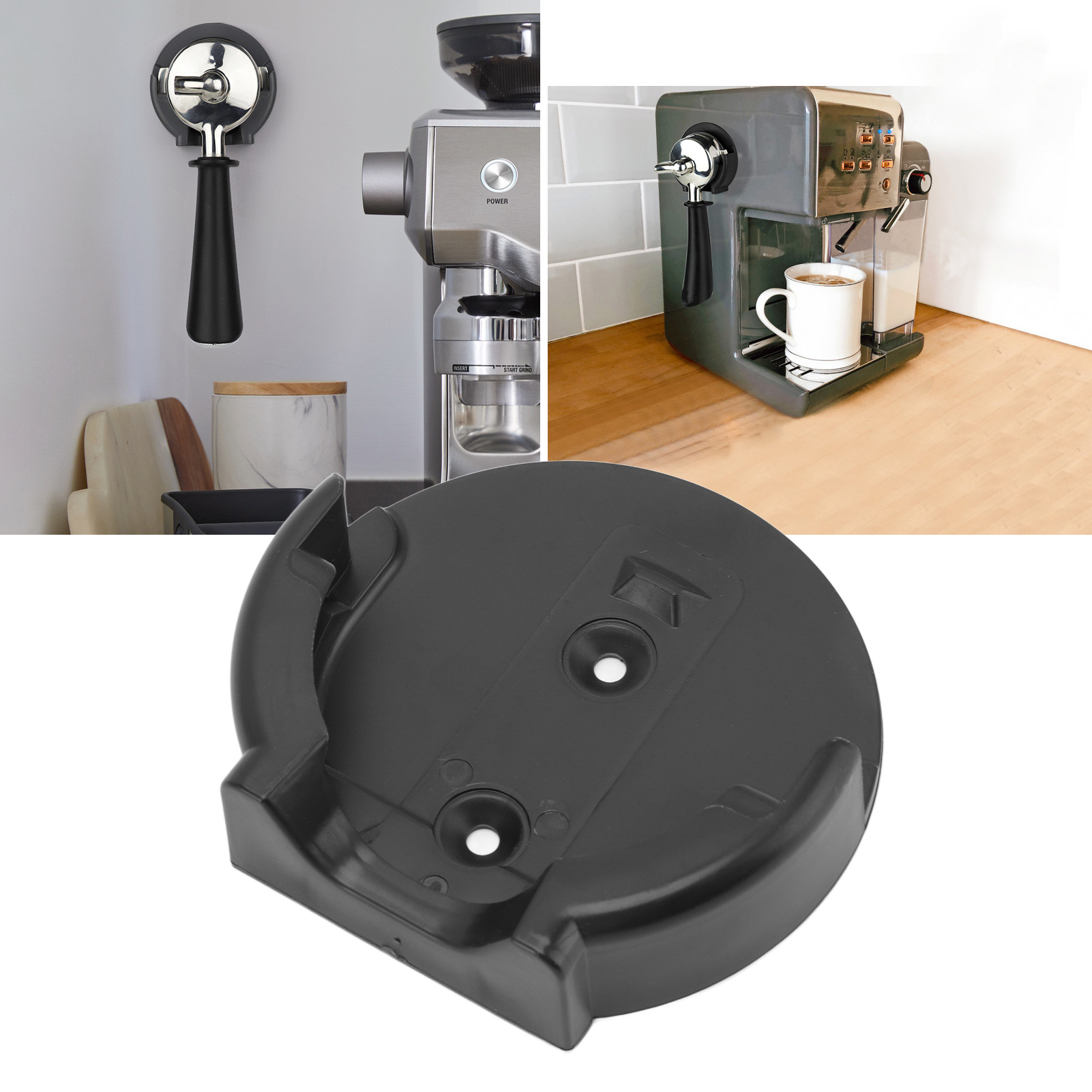 [wandmontierter Kaffeefilterhalter] + Wandmontierter Filterhalter + [robustes Abs, Hohe Tragfähigkeit] – 58 Mm – 81 G – 2,3 Zoll