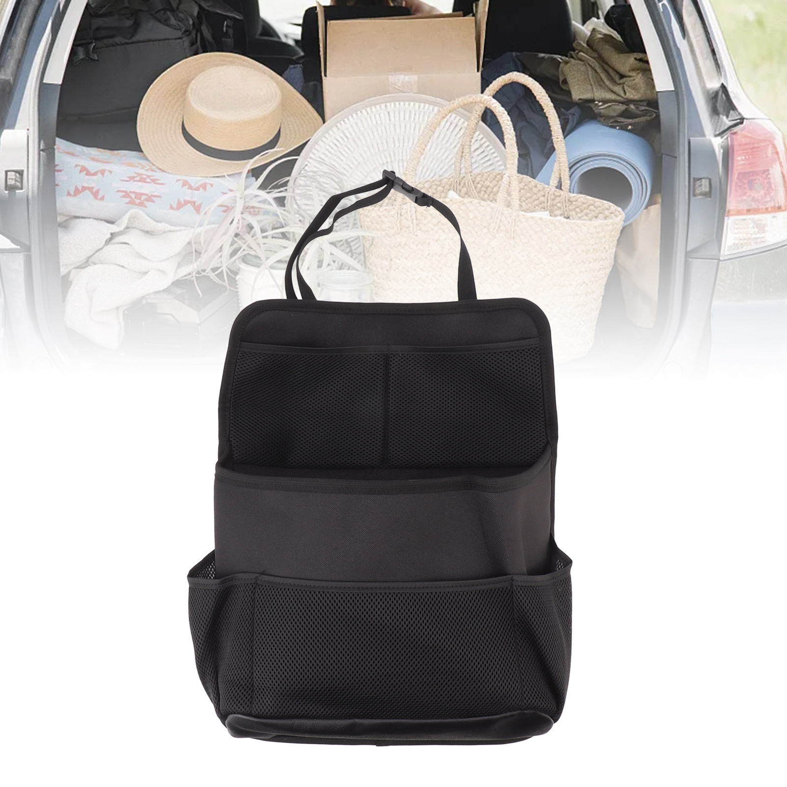 [autositz-organizer] + [autositz-organizer Mit Mehreren Fächern] + [großes Fassungsvermögen] + [universell Geeignet Für Smartphone, Tablet, Snacks]