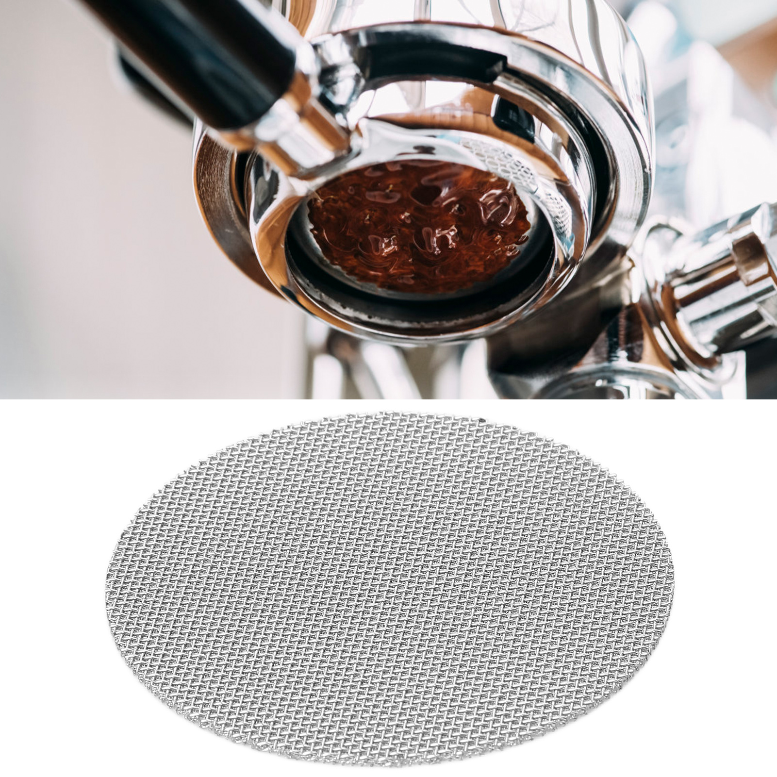 Sublimationskaffee, 150 Μm, Chrom 316, Durchmesser 53,5 Mm, Poliert, Rund