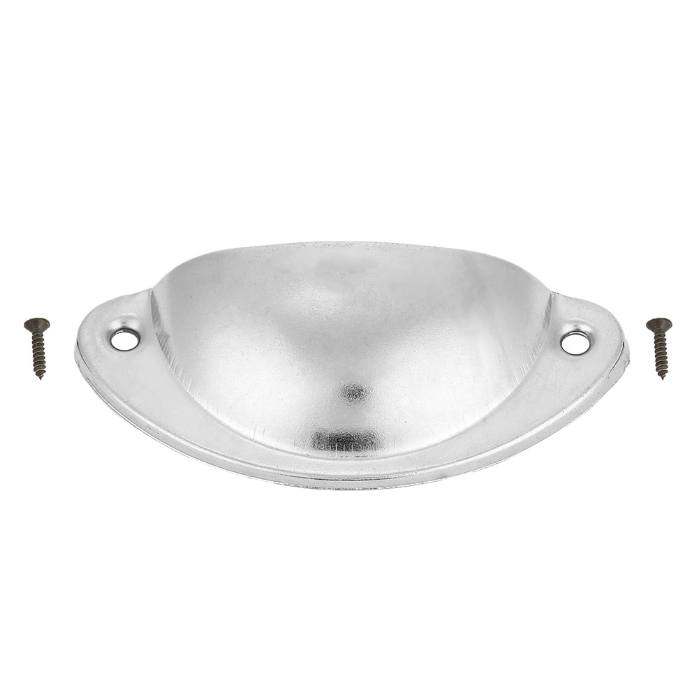 Antiker Metall-schubladengriff In Muschelform – 10er-set – Modell Bl086 – Eisen, 8 X 3,2 Cm, Silber
