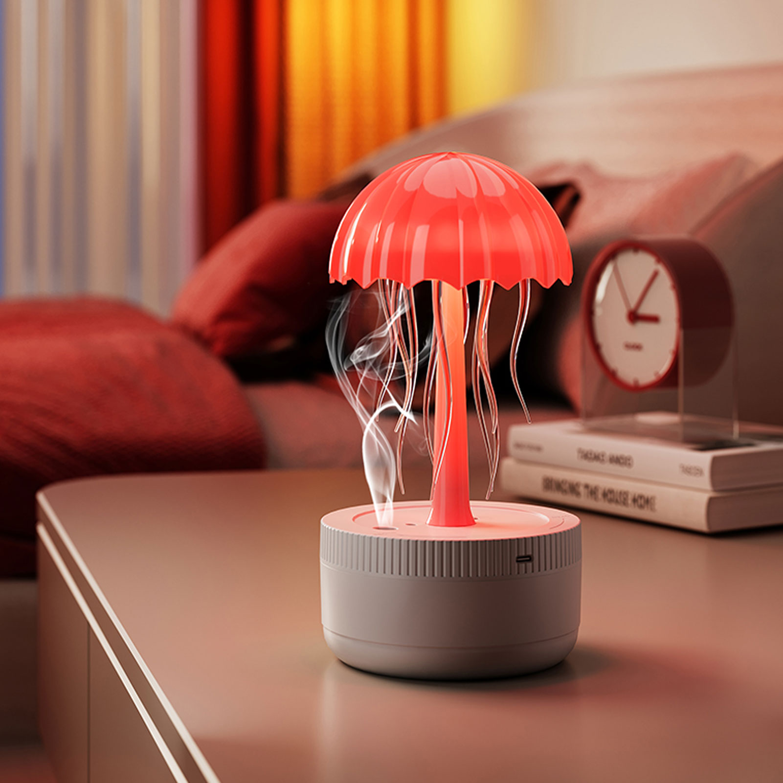 Luftbefeuchter-diffusor Mit Frostlampe, Großem Fassungsvermögen, Autonomer Abschaltautomatik, Ätherischem Öldiffusor Für Zuhause, Stil 1