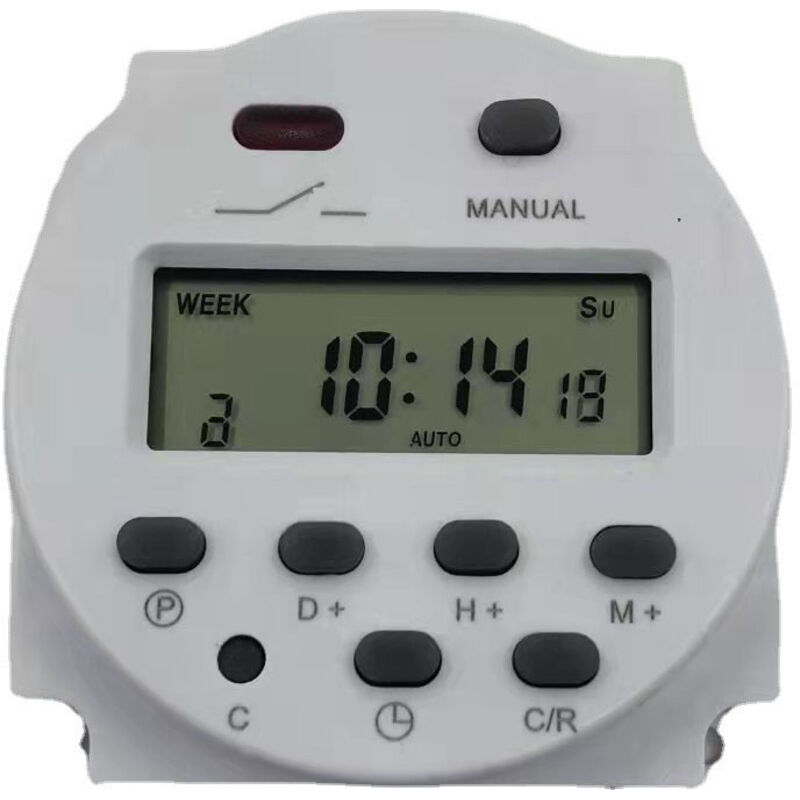 12v Digitaler Wochentimer – Wasserdichter Schalter – Schnelle Installationeine Ideale Wahl Für Familien