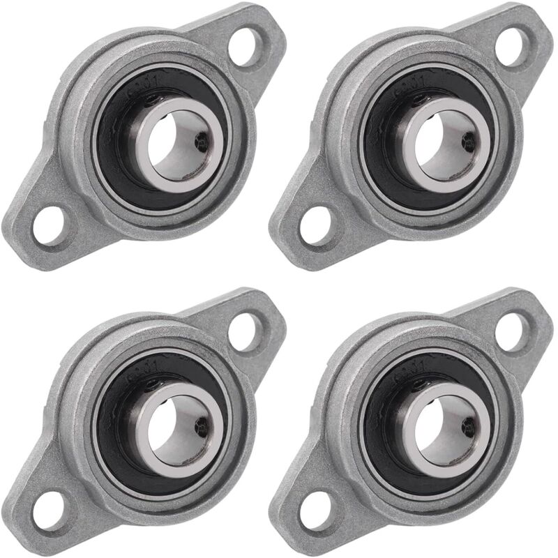 4-teiliges Zinklegierungslager - Diamantform - Lager (12 Mm Innendurchmesser)