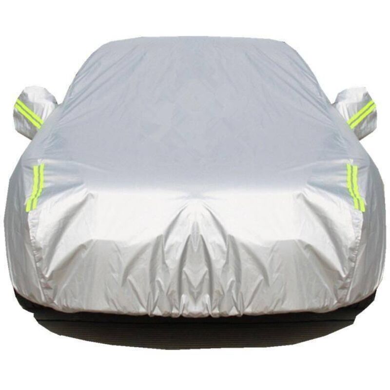 Auto-sonnenschutz, 190t Einlagige Silberbeschichtung, Sonnenschutz, Regenschutz (silber, Xxl)
