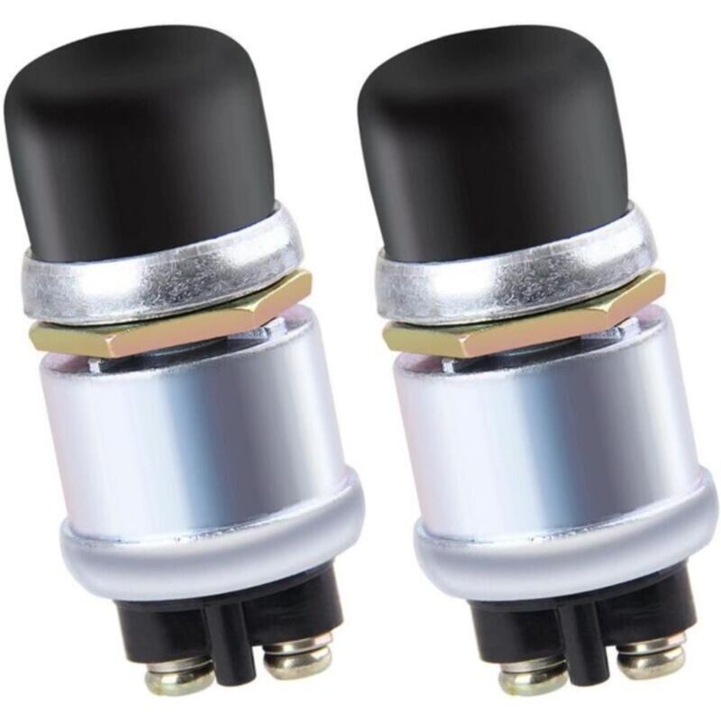 1 Set Bestehend Aus 2 Teilen: Motorstartschalter, Wasserdichter Druckknopfstarter