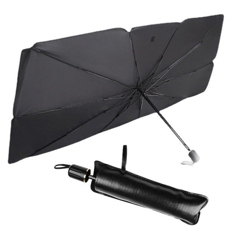 Auto-sonnenschutz 125 X 65 Cm — Uv-schutz — 360° Drehbare Achse — Geeignet Für Limousinen, Suvs Und Lkws