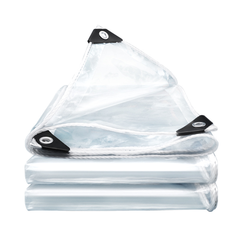 Transparente Und Wasserdichte Schutzplane, 2 M X 4 M – Wasserdichtes Pvc – Mit Perforationen