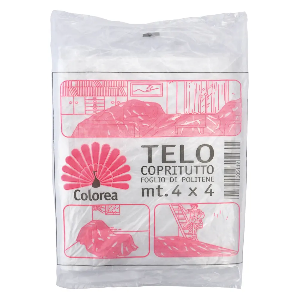Polytarp 4 X 4 M 100 G Für Den Schutz Von Oberflächen Und Materialien