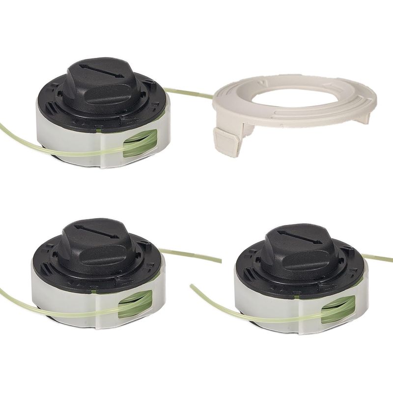 Set Mit 3 Trimmerkopfspulen Und 1 Abdeckung Für Stihl Fsa 57 Fse 52 Weed Eater String Autocut C3-2 Trimmerkopf Ersatzteile 4009 710 4305