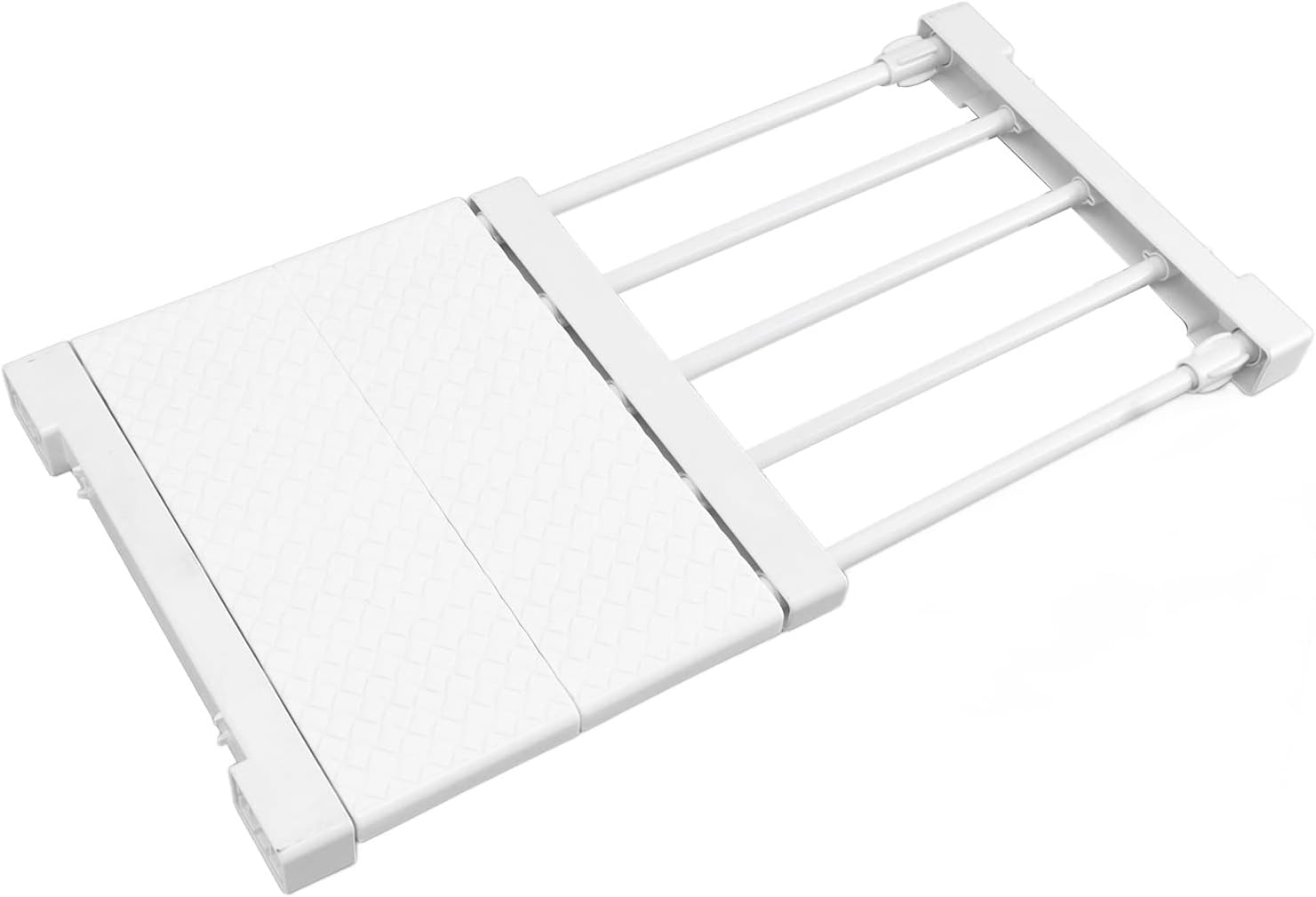 Ausziehbarer Kleiderschrank-einlegeboden, Verstellbare Schrankteiler, Spanntrenner Für Kleiderschrank, Abstellraum, Badezimmer, Küche, Bücherregal (länge 30-40 Cm)