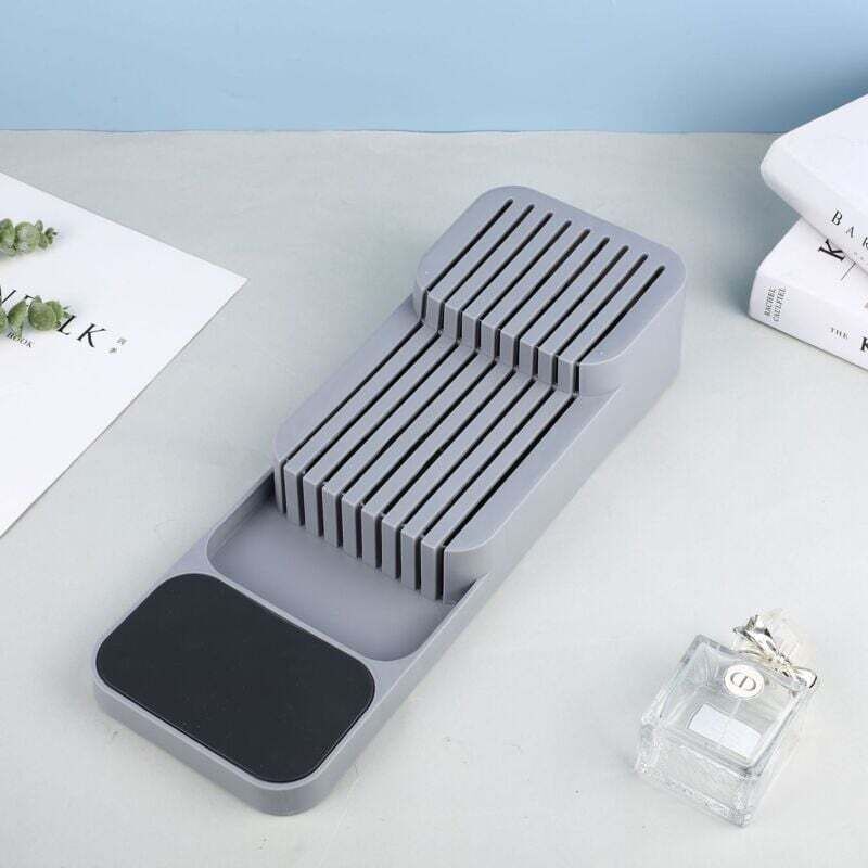 Messerhalter – Küchenorganizer – Arbeitsplattenorganizer – Küchenmesserhalter – Küchenorganizer – Kunststoff