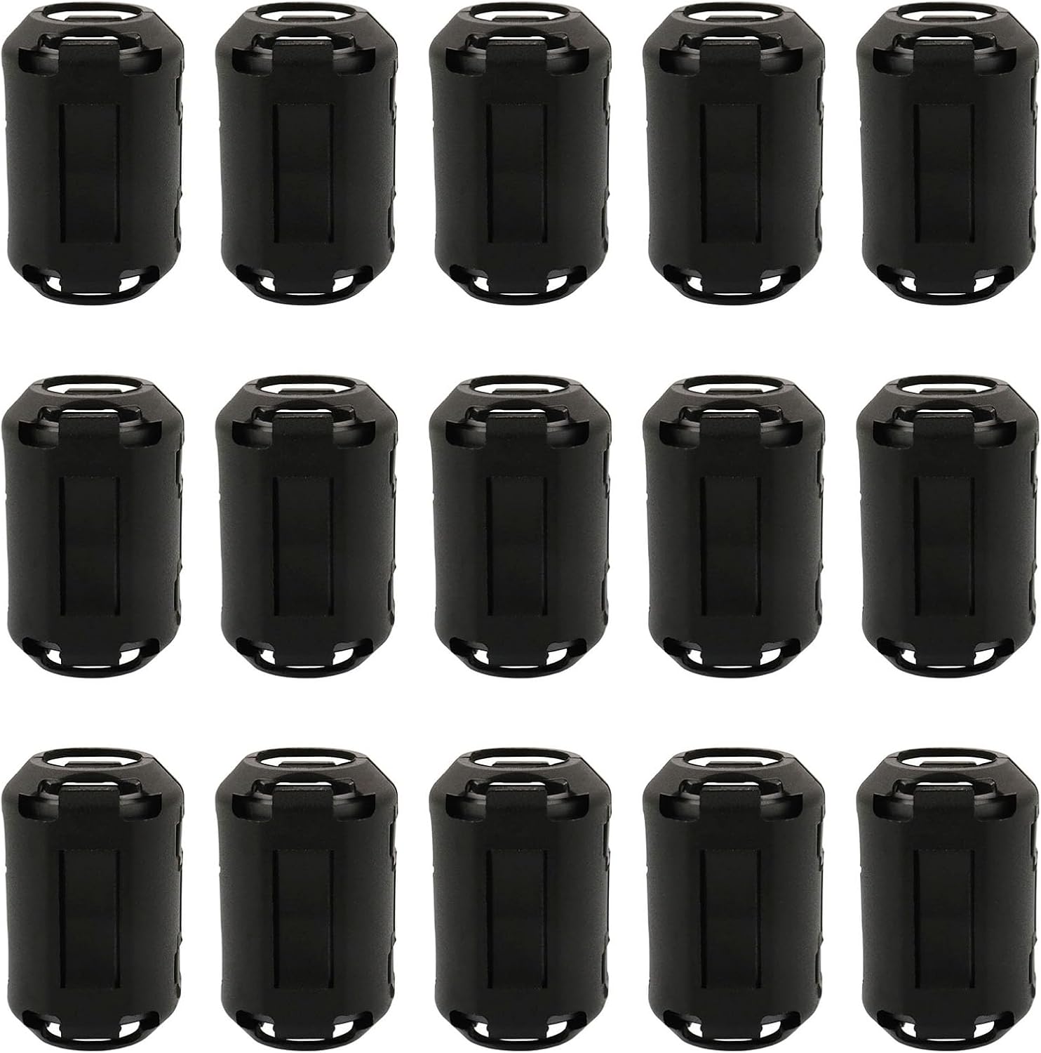 Packung Mit 15 X 13 Mm Ferritklemmen Mit Rfi/emi-ferritring Für Telefone, Fernseher, Lautsprecher, Radios,