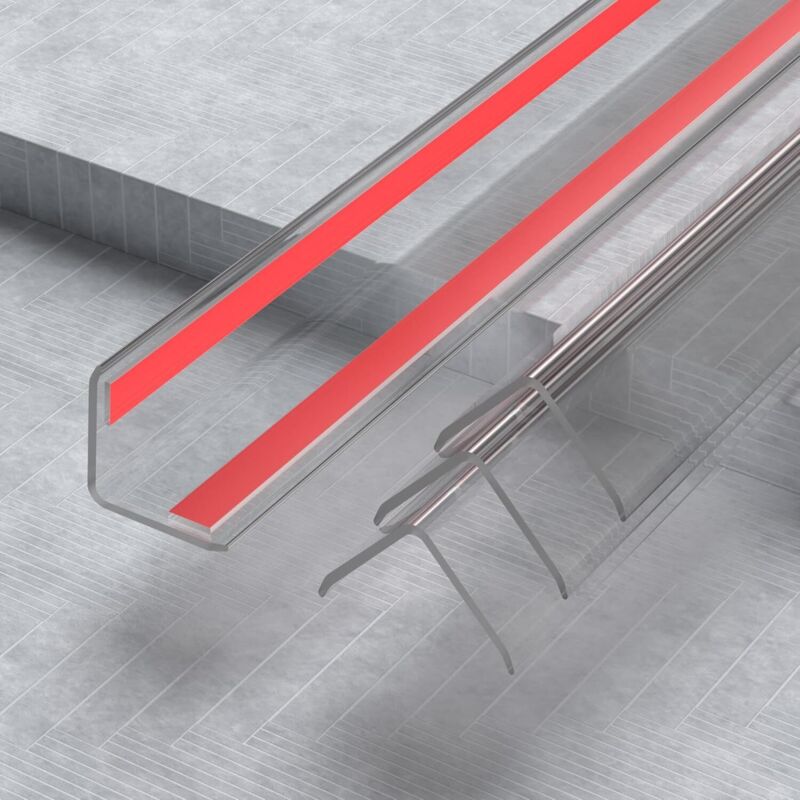 Transparenter Wandeckenschutz – 1 Stück Transparenter Eckenschutz, Kantenschutzleiste