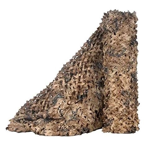 Großformatige Tarnnetzrollen – Idealer Sonnenschutz – Desert Digital – 1,5 M X 2 M
