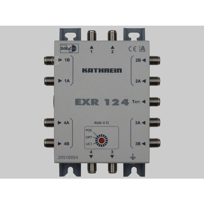 Satelliten-multischalter Kathrein Exr 124 9 Eingänge 4 Ausgänge