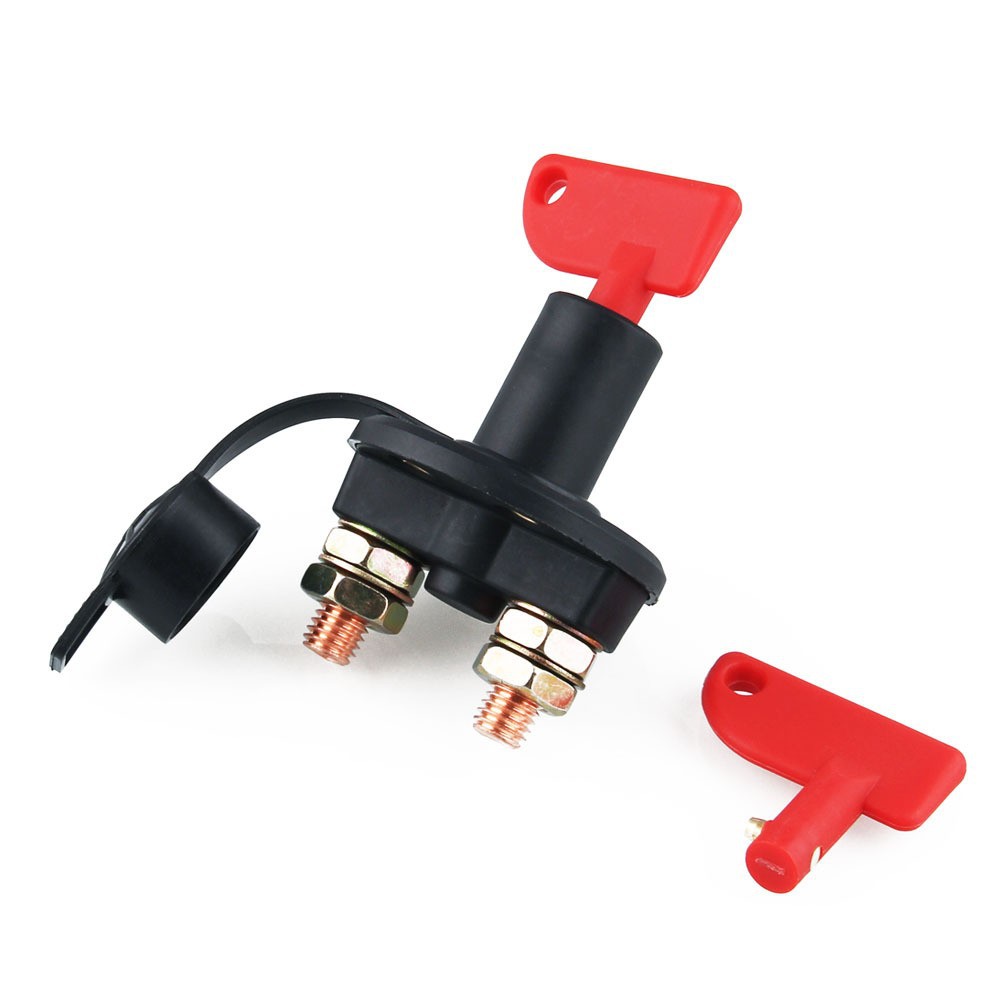 Autobatterie-abschaltrelais – Anti-entladung, Mit 2 M10 Gewindebohrungen Und 2 Kupferanschlüssen Für Eine Sichere Stromabschaltung-lsw