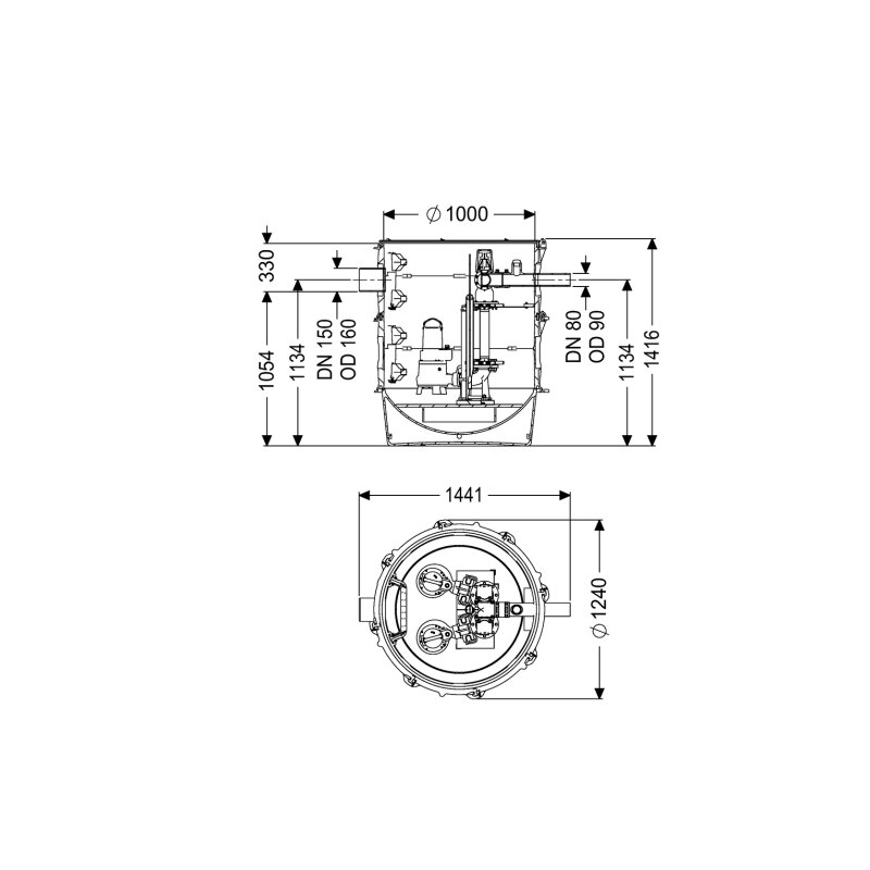 Kessel Aquapump Pumpstation Xl Duo Gtf 2600 S1, 8743024