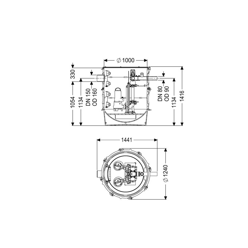 Kessel Aquapump Pumpstation Xl Duo Gtk 3700 S1, 8743031
