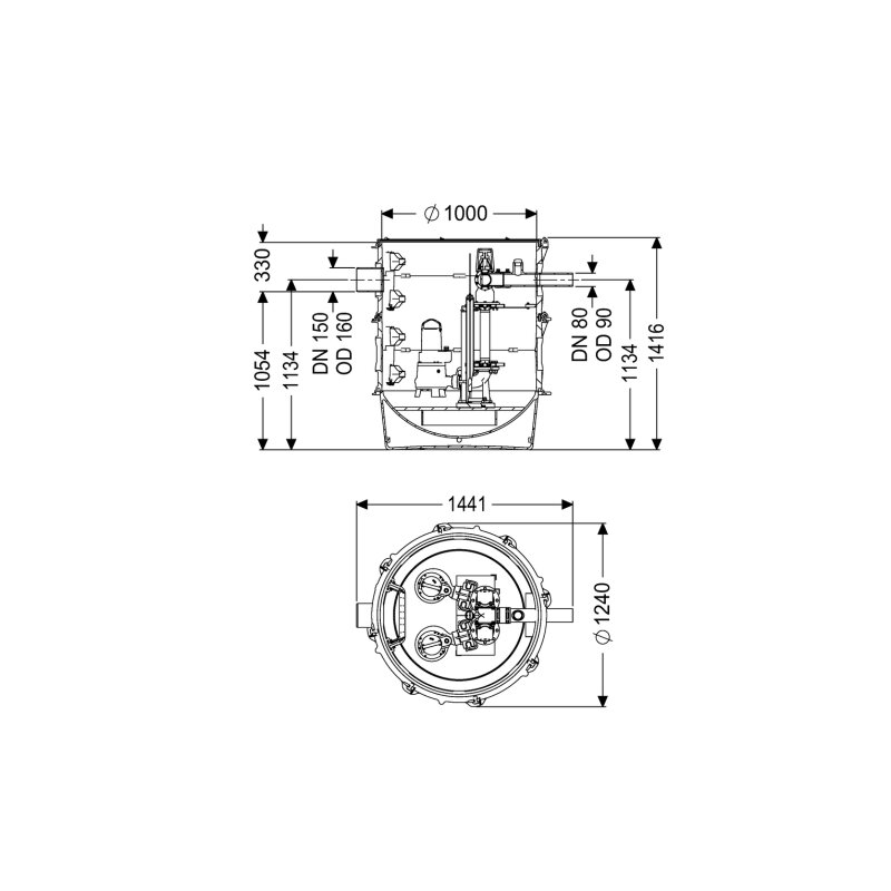Kessel Aquapump Pumpstation Xl Duo Gtk 2600 S1, 8743030