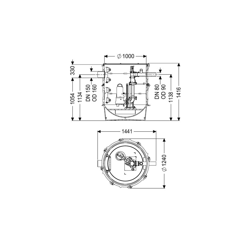 Kessel Aquapump Pumpstation Xl Tronic Gtf 4000 S1, 8743022