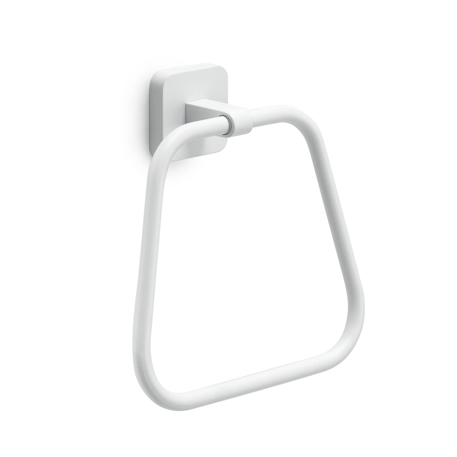 Handtuchhalter Ring Zur Wandmontage, Mattweiß, Tahiti