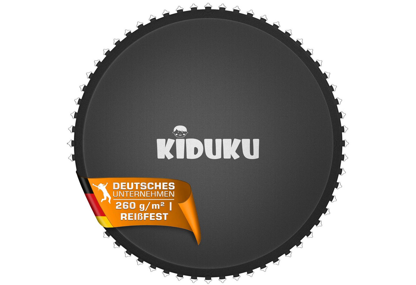Kiduku® Trampolin Sprungtuch Ø 244 Cm / 48 Ösen Ersatz Sprungmatte Uv-beständig & Wetterfest Zubehör Ersatzmatte Garten-trampolin Trampolinsprungtuch 260g/m² Pp Bild 2
