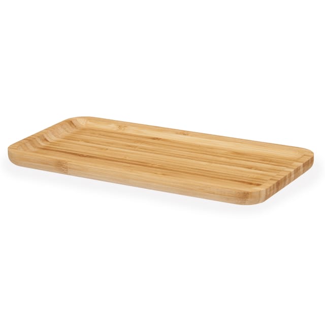 Holzbrett Zum Servieren Von Snacks, Speisen Und Käse, 30 X 15 Cm
