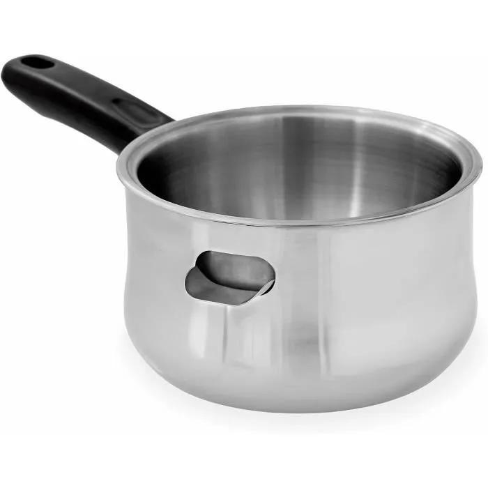 Bain Marie Topf Lacor Edelstahl 1 Liter Silber