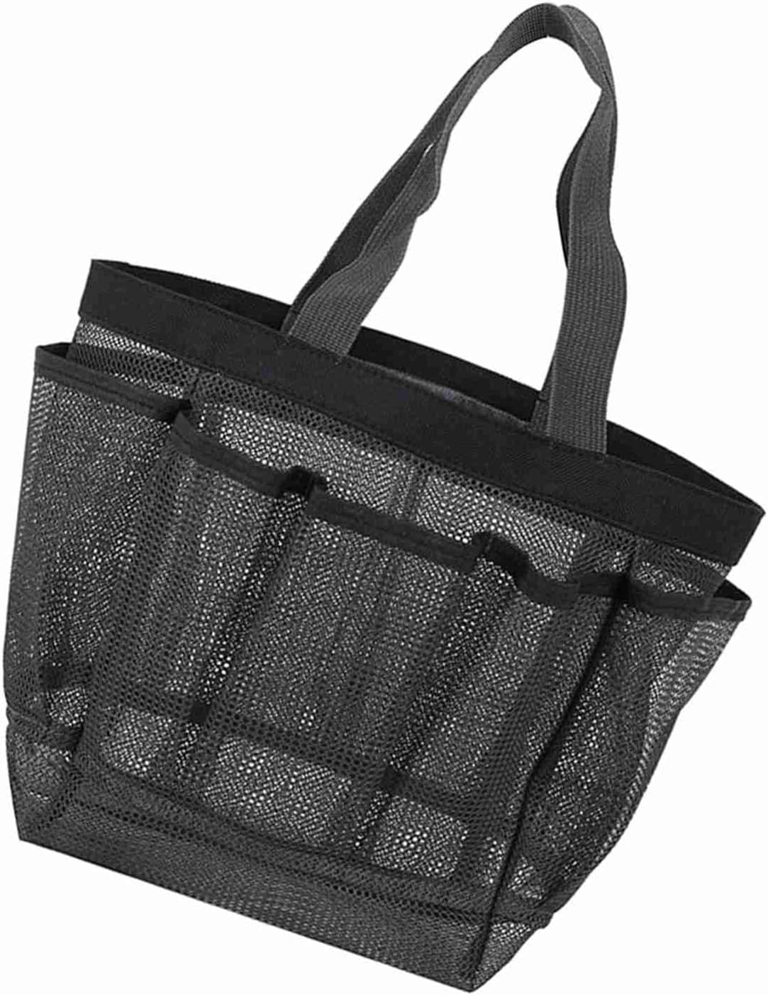 Hängende Netz-duschtasche Für Wohnheime, Kulturbeutel, Tragbar, Schnelltrocknend, Für Dusche Und Waschutensilien, Für Badezimmer, Wohnheim, Strand, Camping (grau)