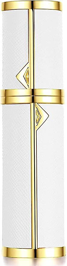 Parfümzerstäuber Aus Leder (weiß), Mini-reiseparfümflasche, 5 Ml Nachfüllbare Parfümzerstäuber, Kleines Zäpfchen