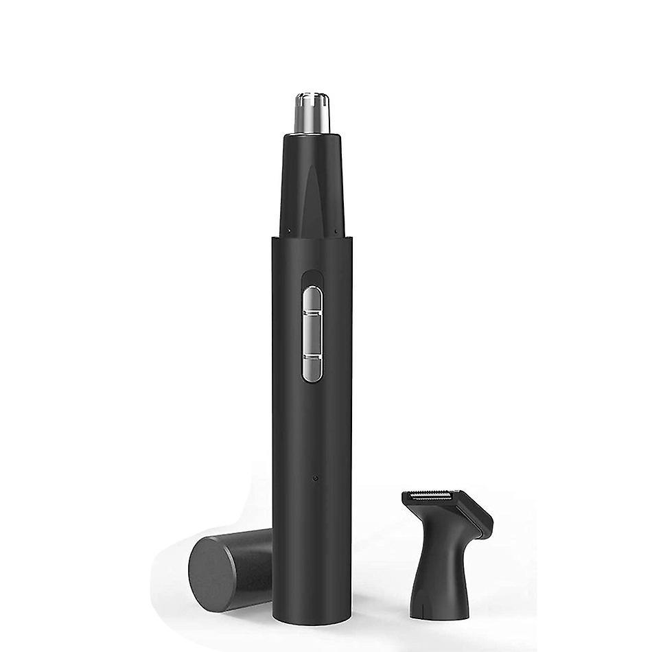 Nasenhaartrimmer (schwarz), Geeignet Für Damen Und Herren, Professioneller 2-in-1-nasen- Und Ohrhaartrimmer Für Schmerzfreies Entfernen, Wiederaufladbar