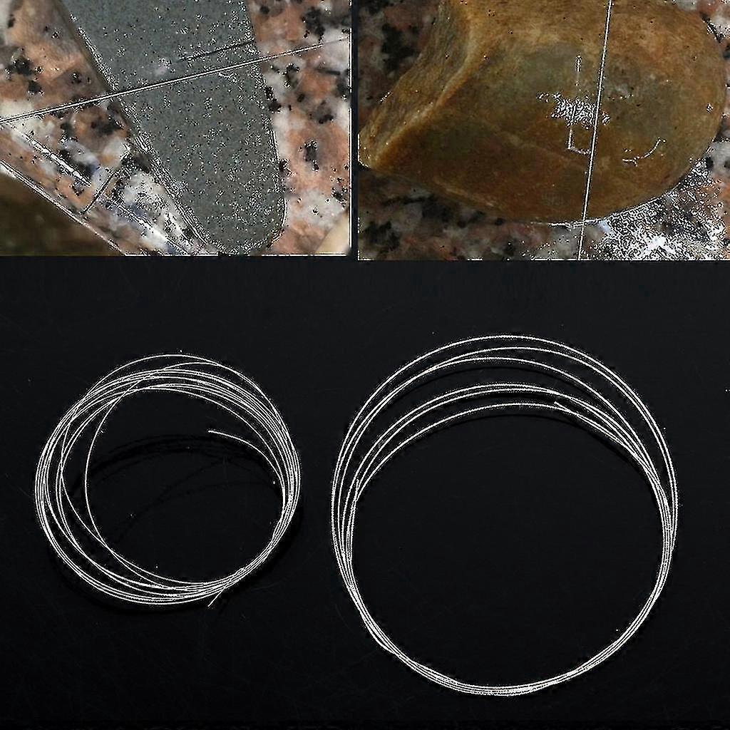 Lame De Scie À Fil Diamanté De 1 Mètre Pour Granit, Pierre, Verre Et Bijoux (hk)